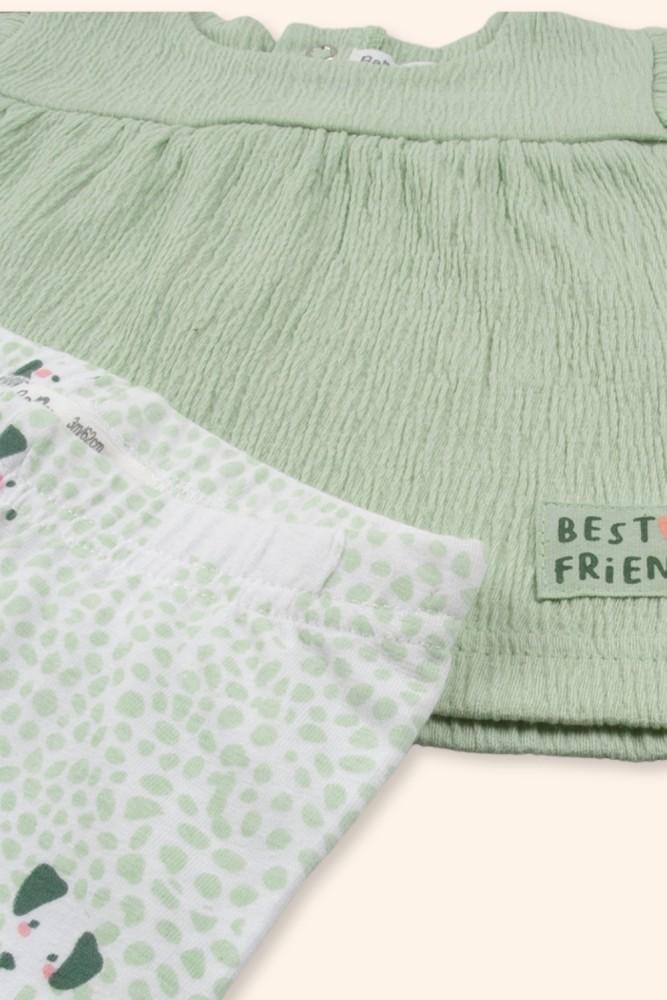 Conjunto Menina Pequenos Amigos