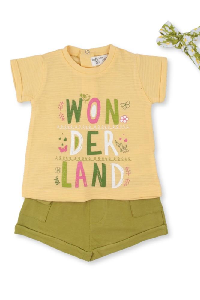 Conjunto Menina Jardim Encantado
