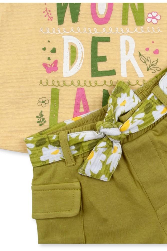 Conjunto Menina Jardim Encantado