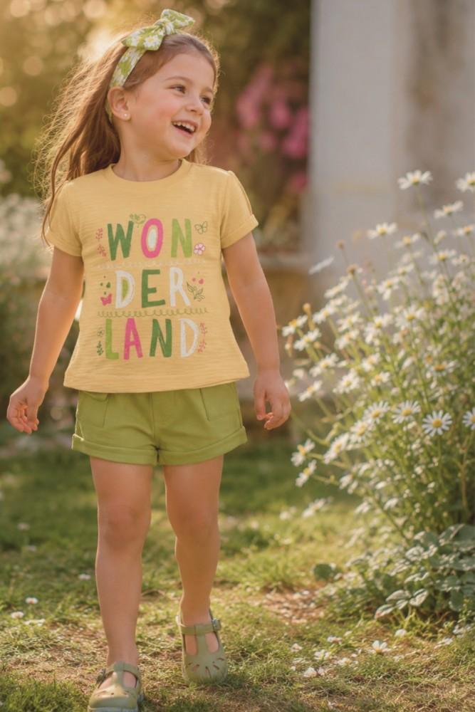 Conjunto Menina Jardim Encantado