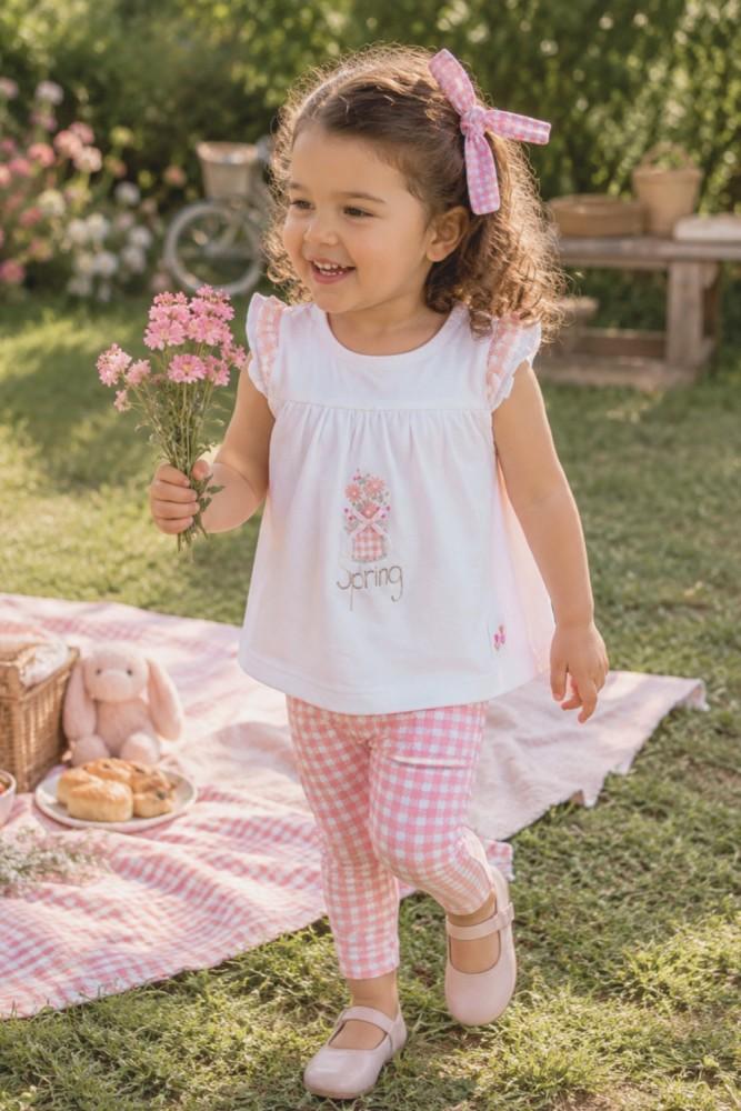 Conjunto Menina Doce Piquenique