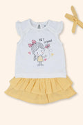 Conjunto Menina Borboleta Amiga