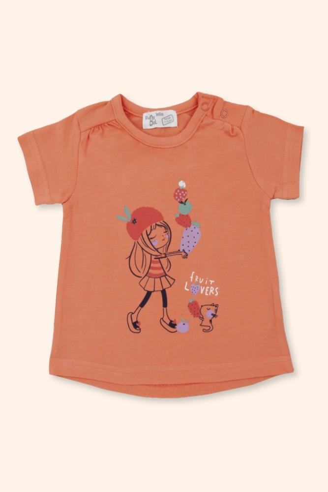 T-shirt Menina Jardim de Frutas
