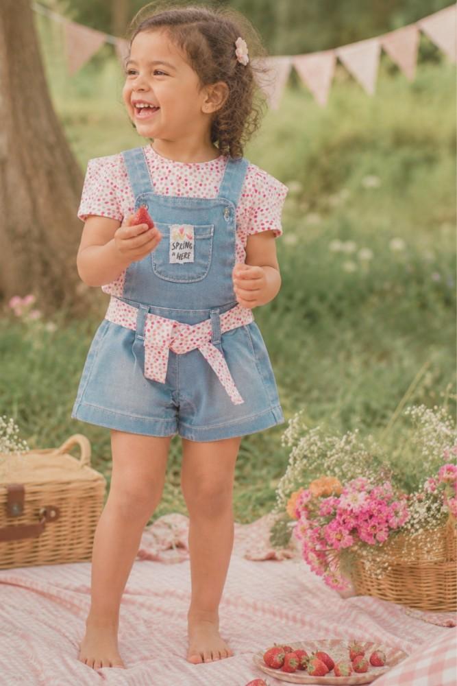 Conjunto Menina Primavera