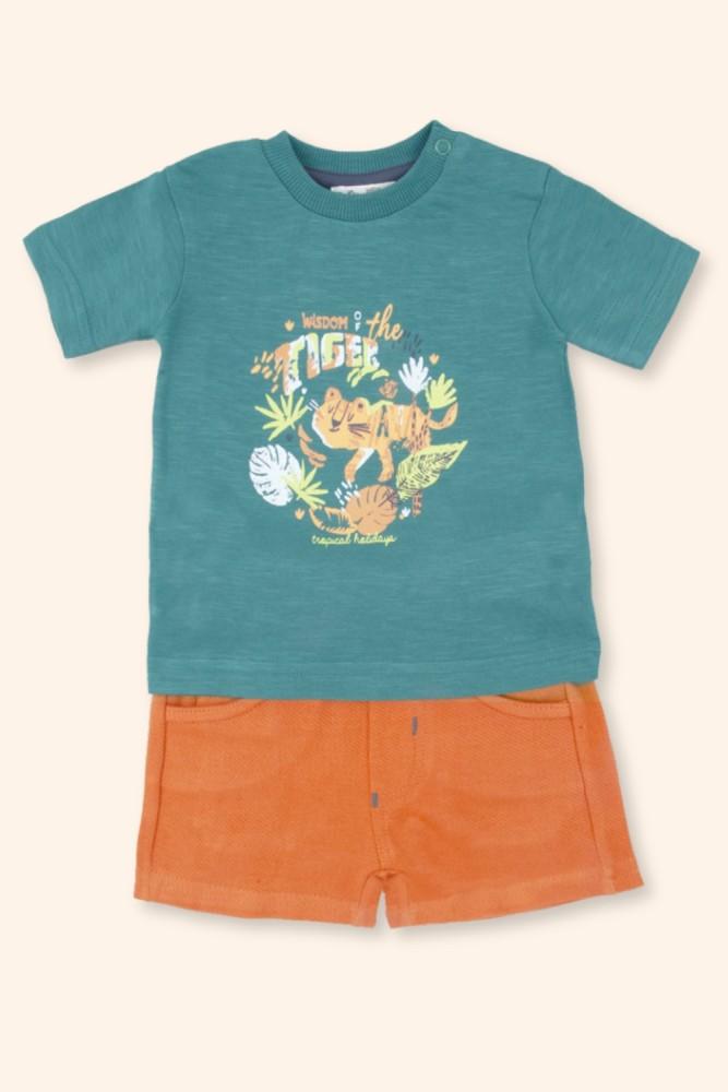 Conjunto Menino Tigre Selvagem