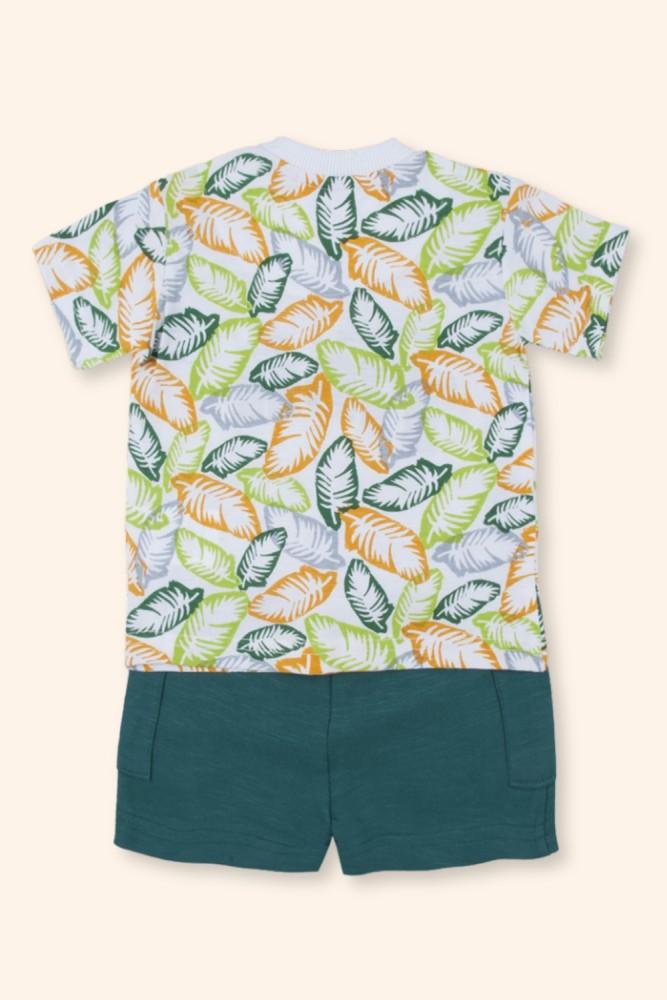 Conjunto Menino Selva Tropical