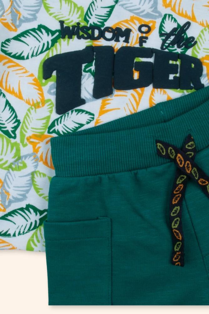 Conjunto Menino Selva Tropical