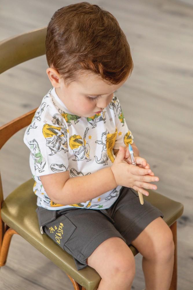 Conjunto Menino Dino Star