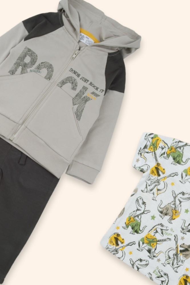 Conjunto Menino Rockeiros