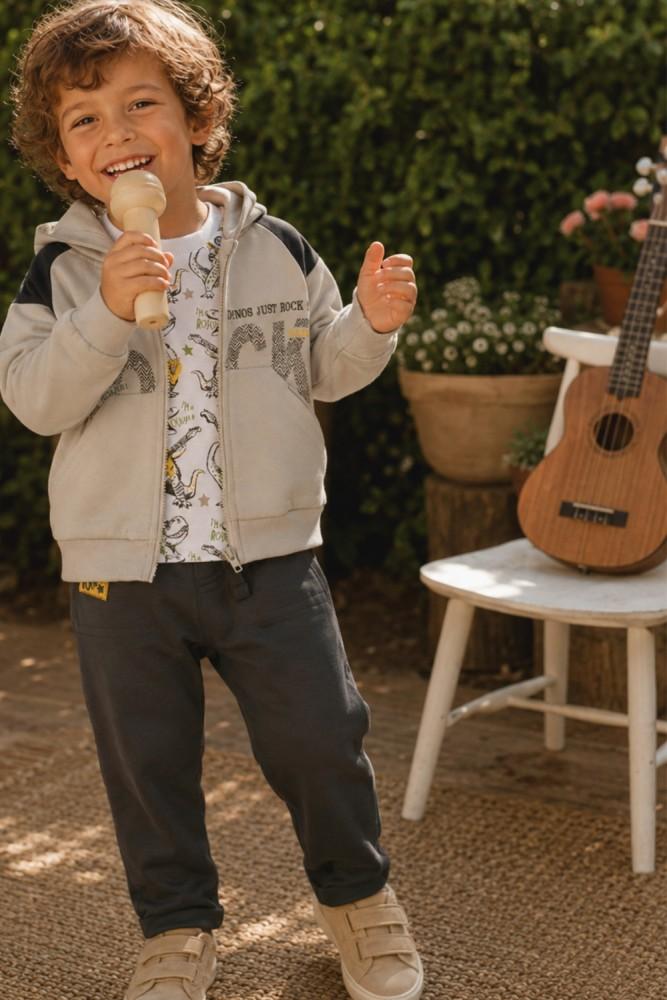 Conjunto Menino Rockeiros