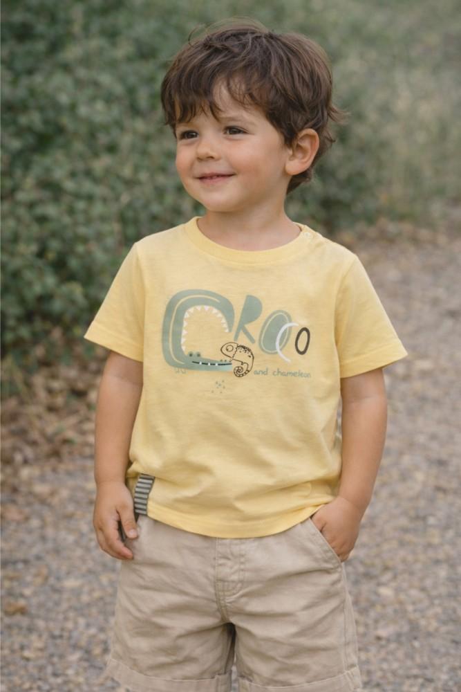 T-shirt Menino Crocodilo Cool