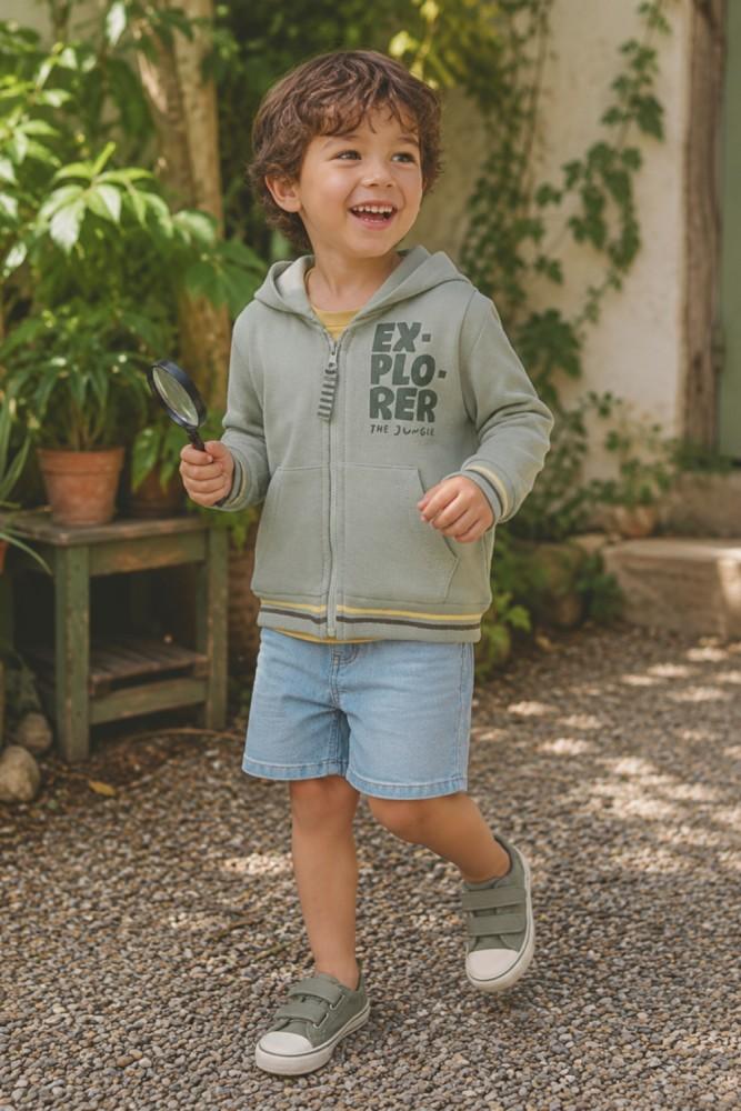 Casaco Menino Pequeno Explorador