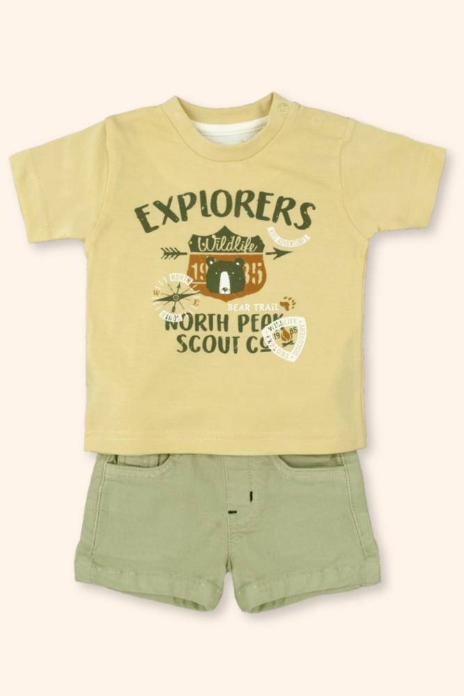 Conjunto Menino Pequeno Explorador
