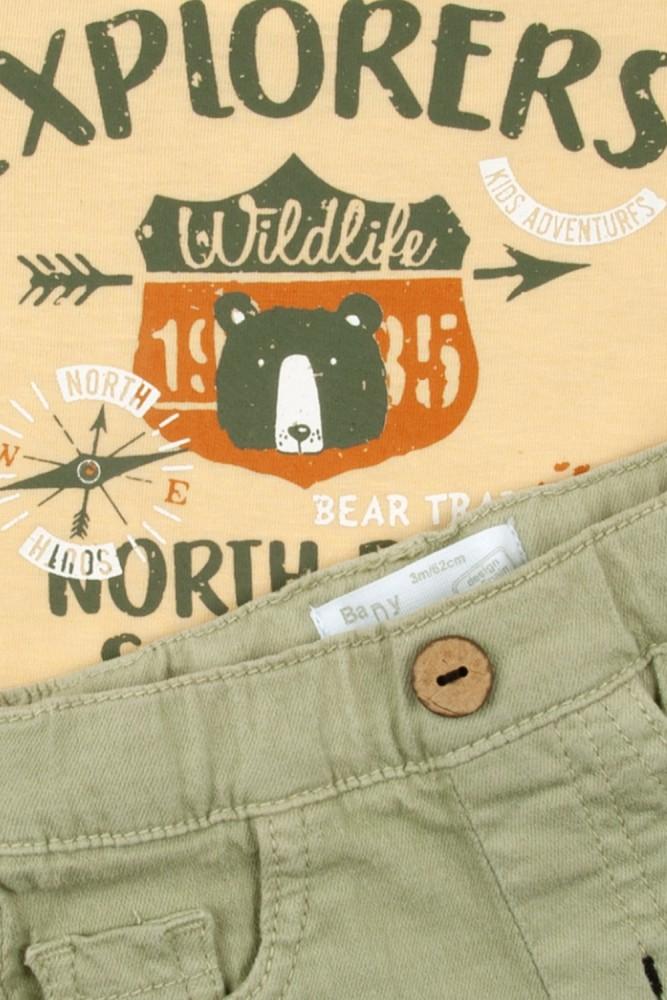 Conjunto Menino Pequeno Explorador
