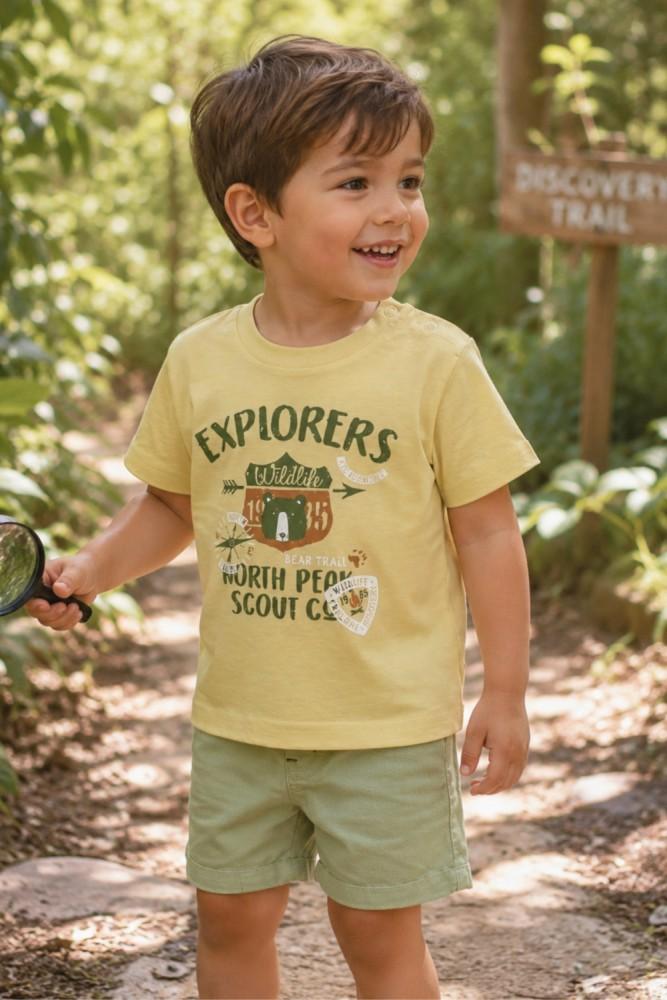 Conjunto Menino Pequeno Explorador
