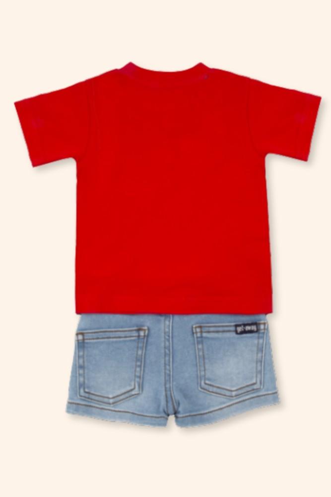Conjunto Menino Mar Vermelho
