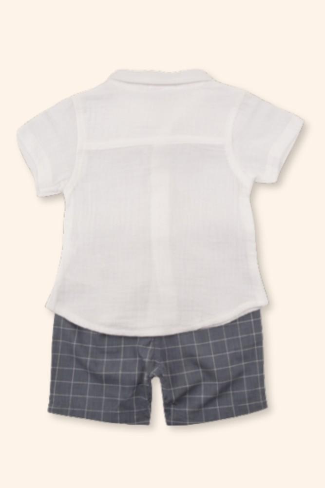 Conjunto Menino Azul Clássico