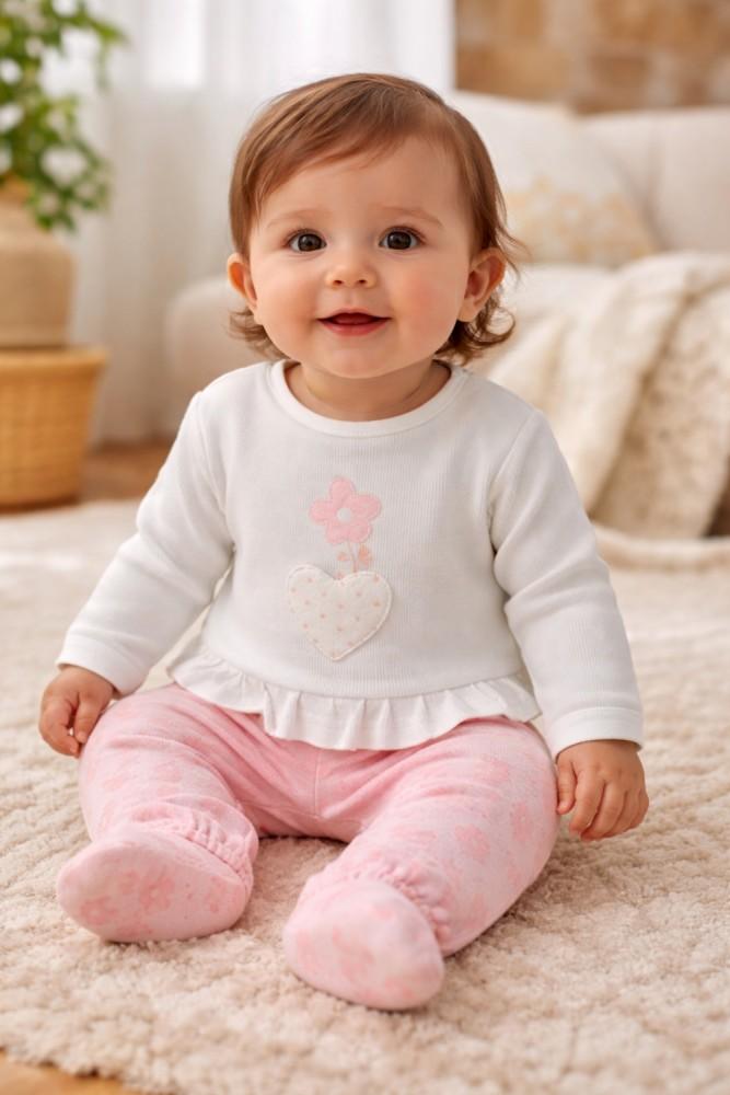 Conjunto Bebé Doce Flor