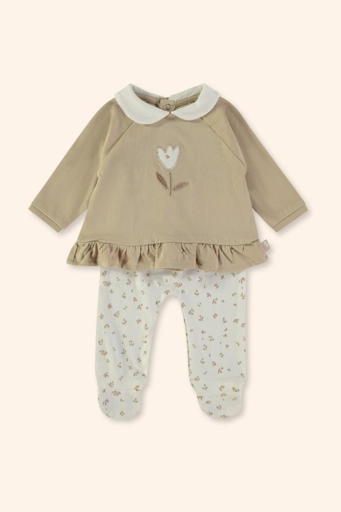 Conjunto Bebé Pequena Tulipa