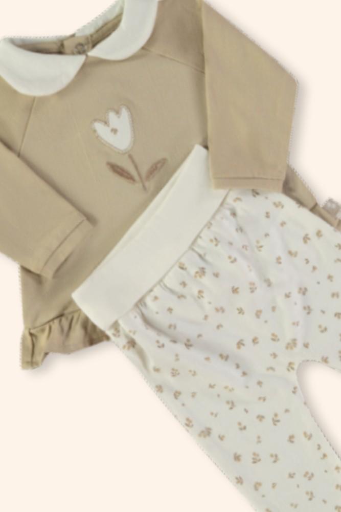 Conjunto Bebé Pequena Tulipa