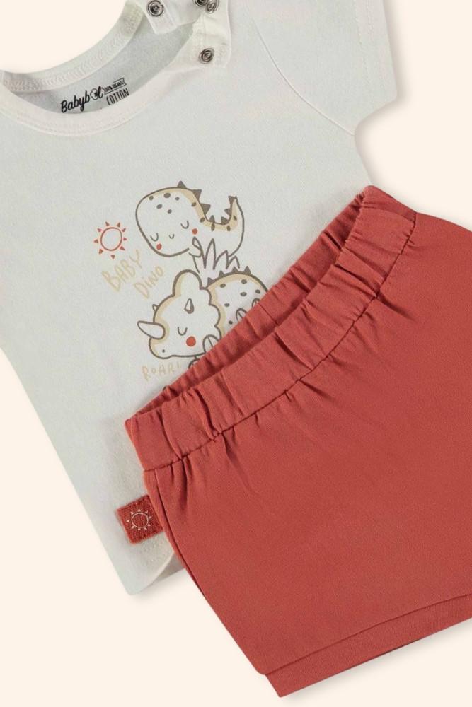 Conjunto Bebé Dino Alegre