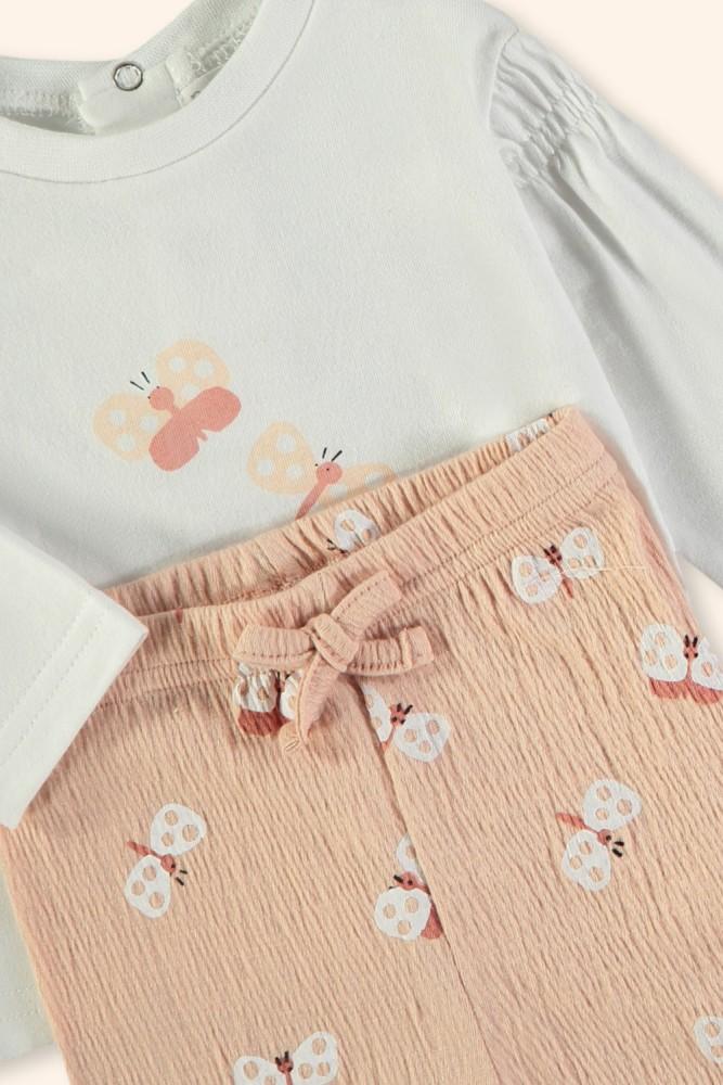 Conjunto Bebé Borboleta Suave