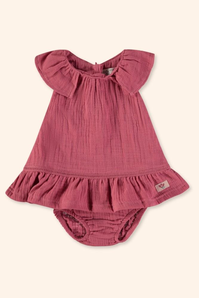 Vestido Menina Rosa Encantado