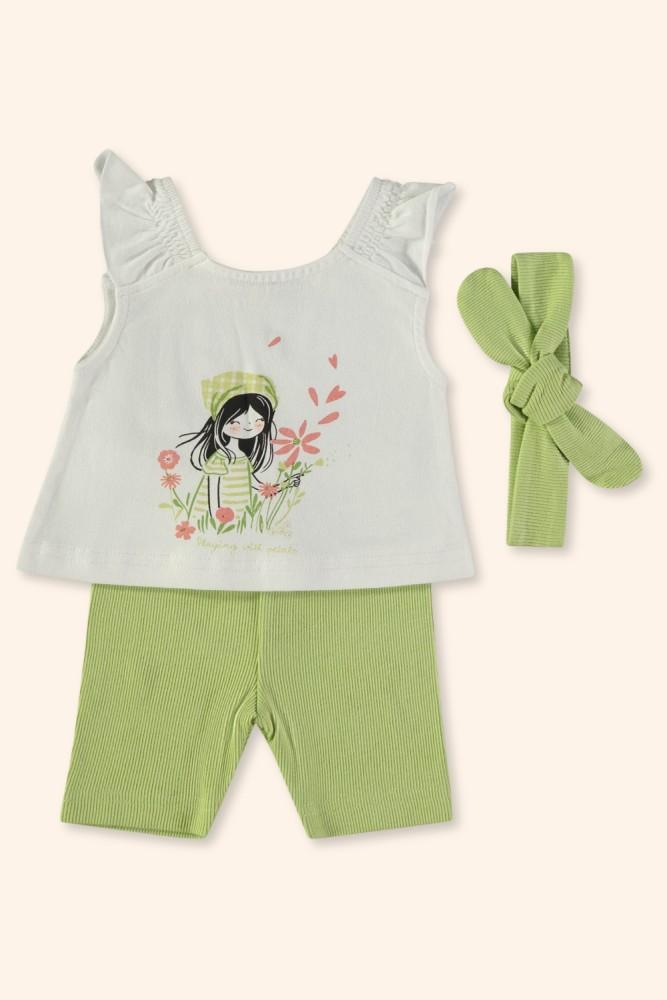 Conjunto menina Pequeno Jardim