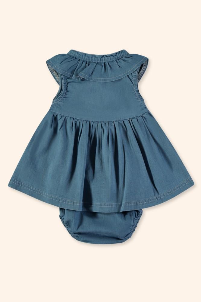 Vestido Menina Pequena Ganga