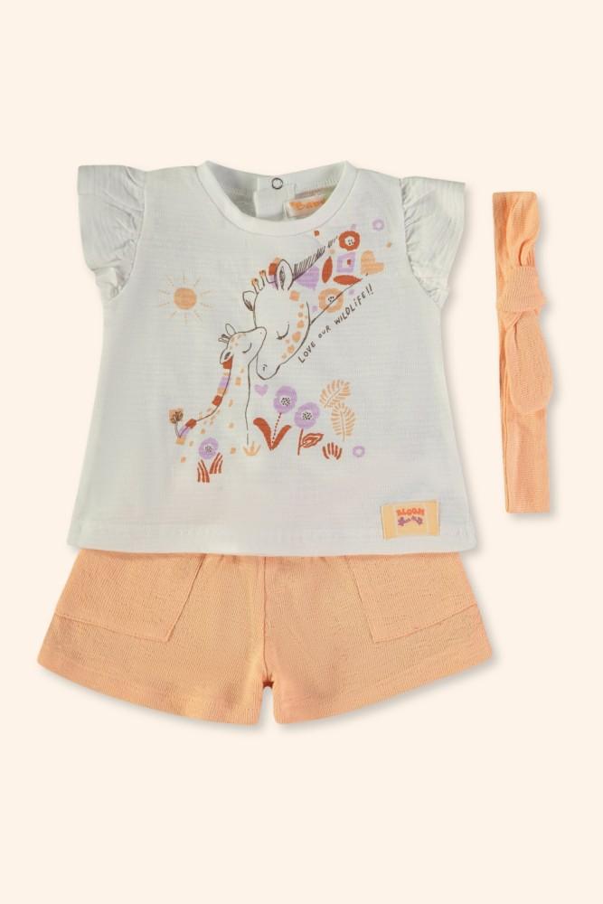 Conjunto Menina Girafinha