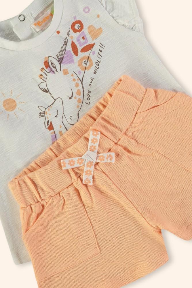 Conjunto Menina Girafinha