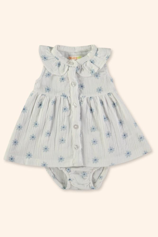 Vestido Menina Pequenas Margaridas