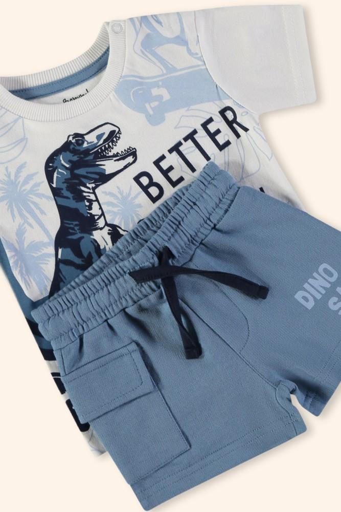 Conjunto Menino Dinossauro