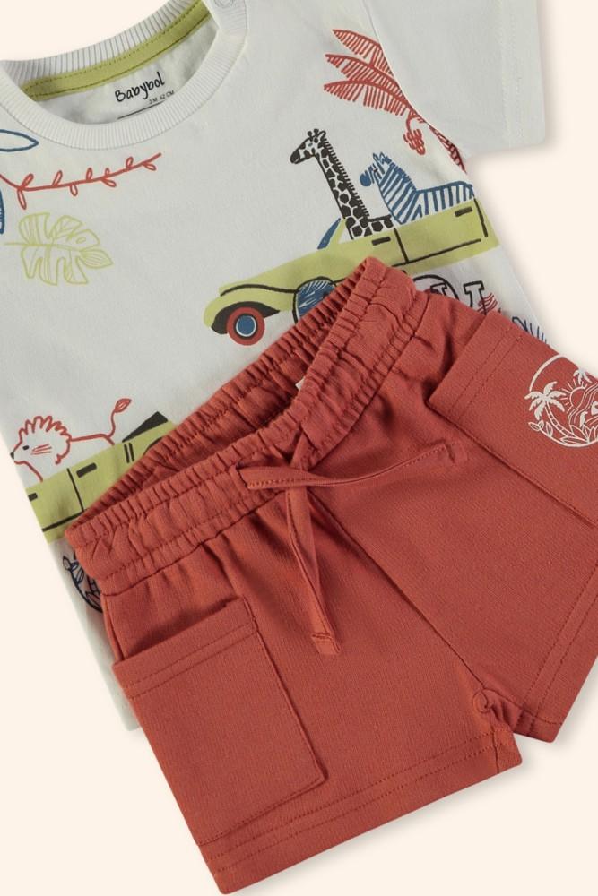 Conjunto Menino Safari