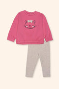 Conjunto Menina Fúcsia
