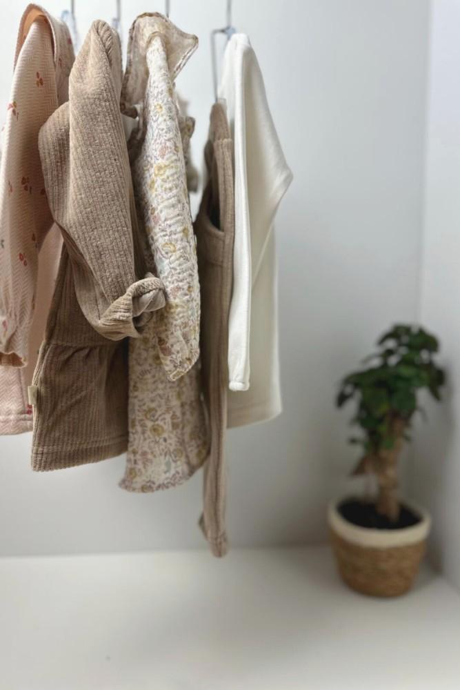 Conjunto Menina Camel