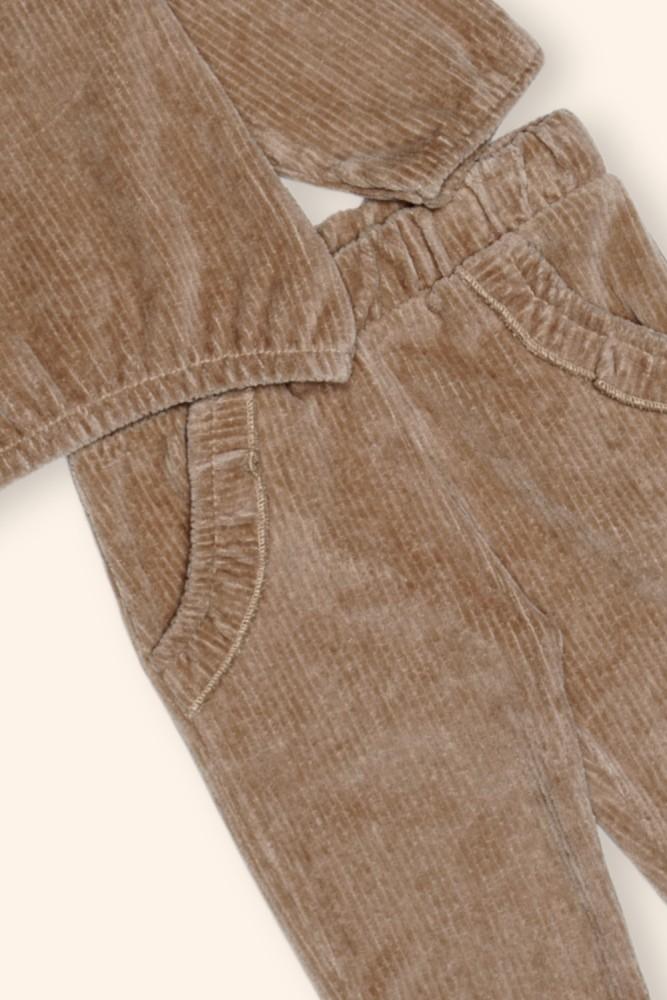 Conjunto Menina Camel