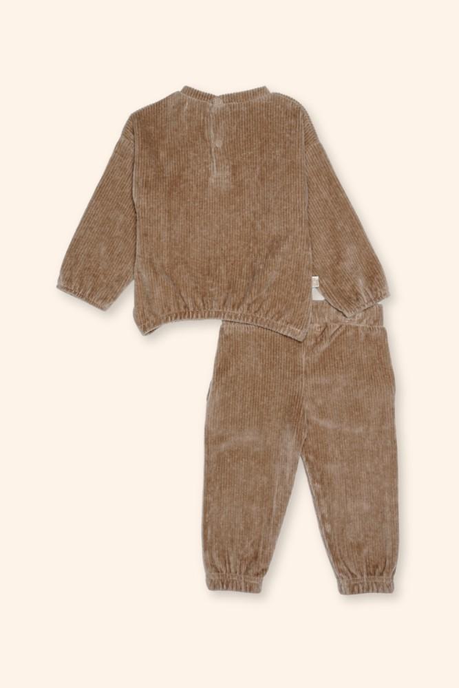 Conjunto Menina Camel