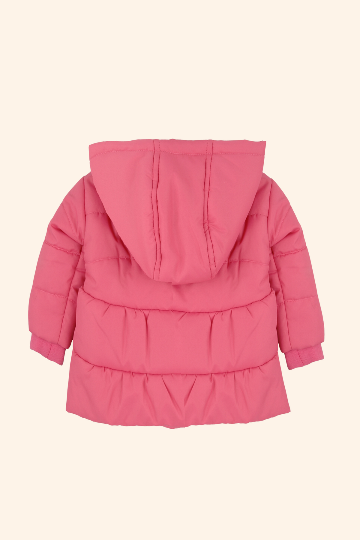 Casaco Acolchoado Menina Rosa