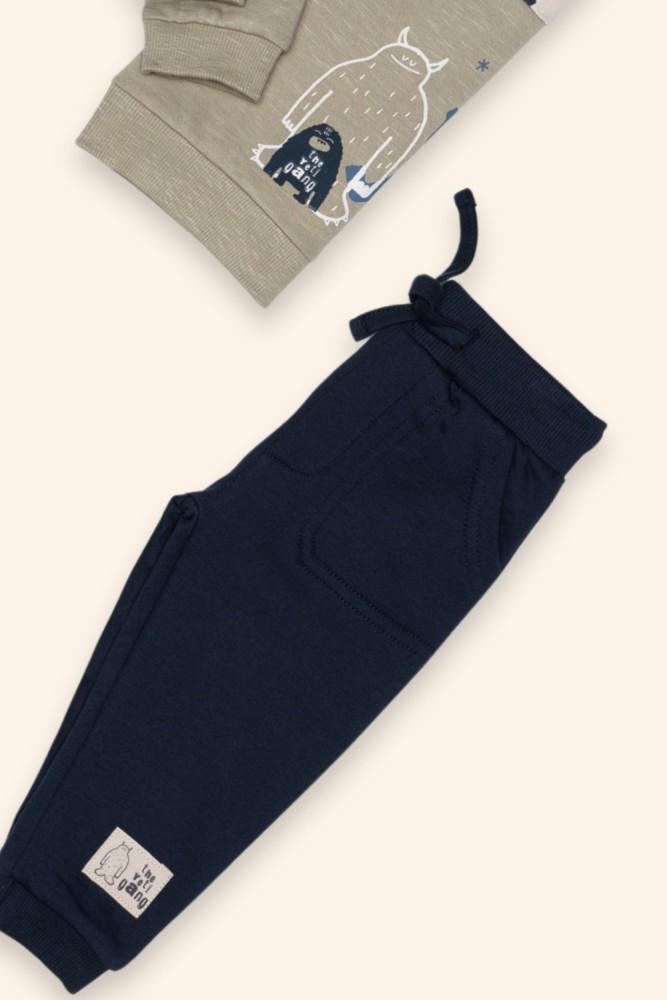 Conjunto Menino Animal Color Block