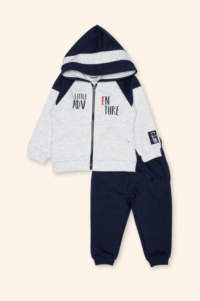 Conjunto Menino Casaco com Fecho
