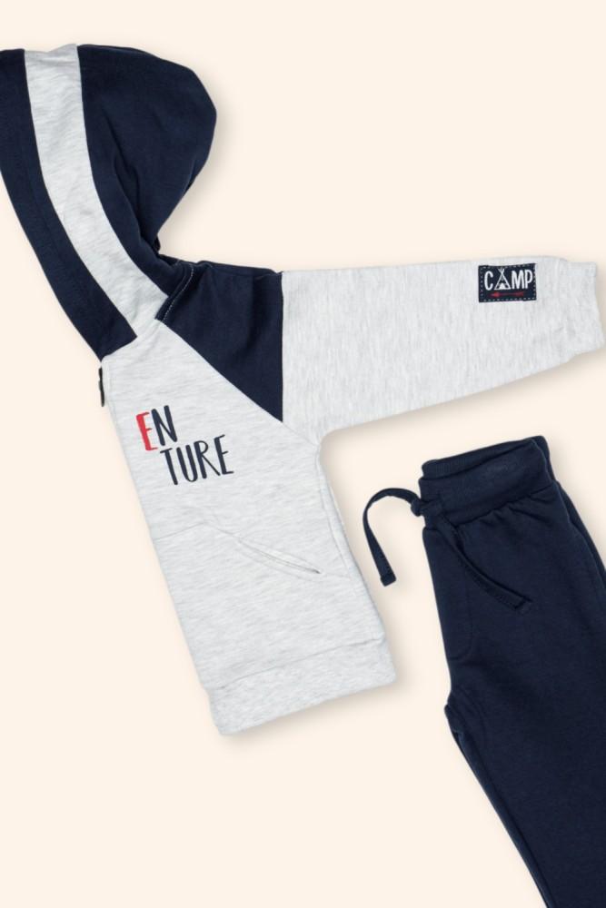 Conjunto Menino Casaco com Fecho