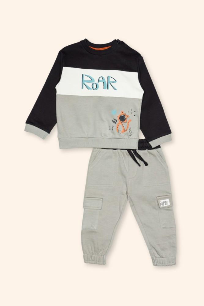 Conjunto Menino Urban Cinzento