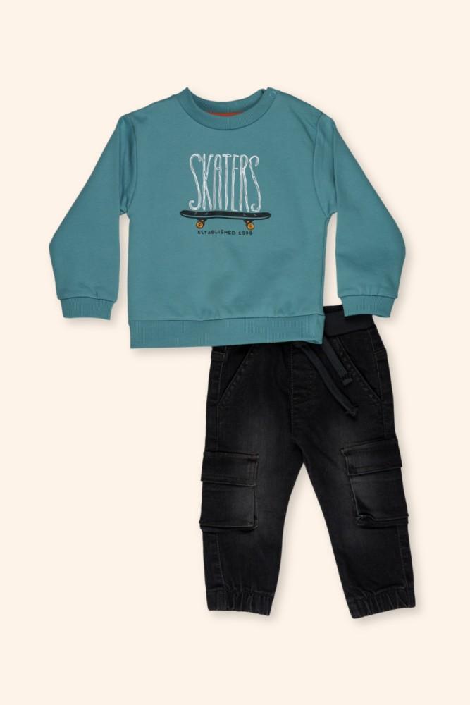 Conjunto Menino Turquesa
