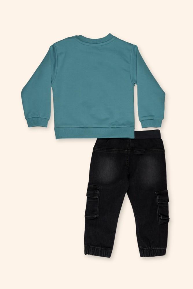 Conjunto Menino Turquesa