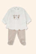 Conjunto Bebé Ursinhos Bege