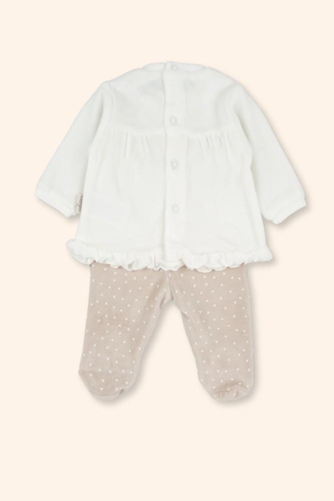 Conjunto Bebé Ursinhos Bege