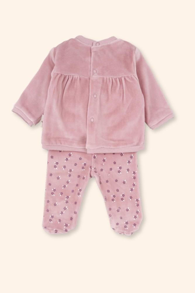 Conjunto Bebé Ursinha Malva