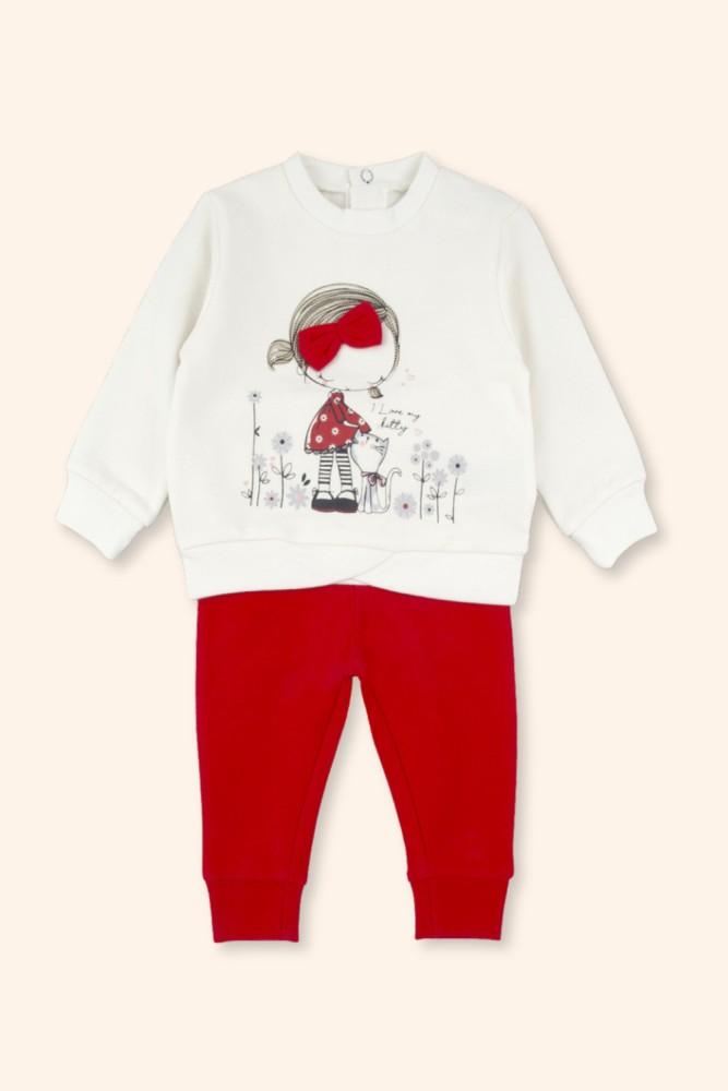 Conjunto Menina Little Santa