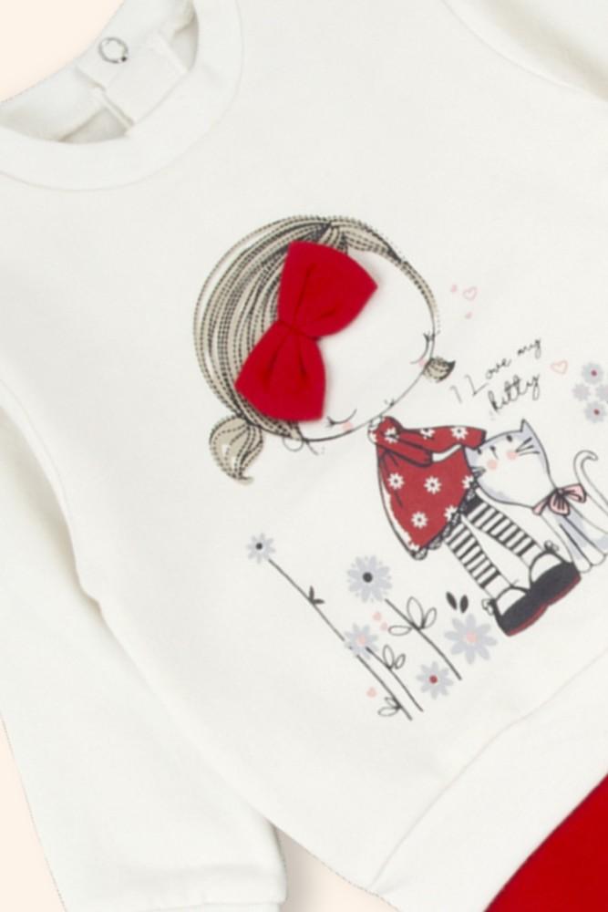 Conjunto Menina Little Santa